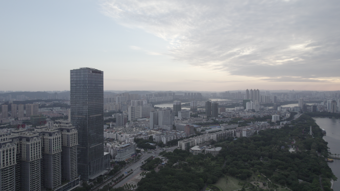 广西城市风貌航拍