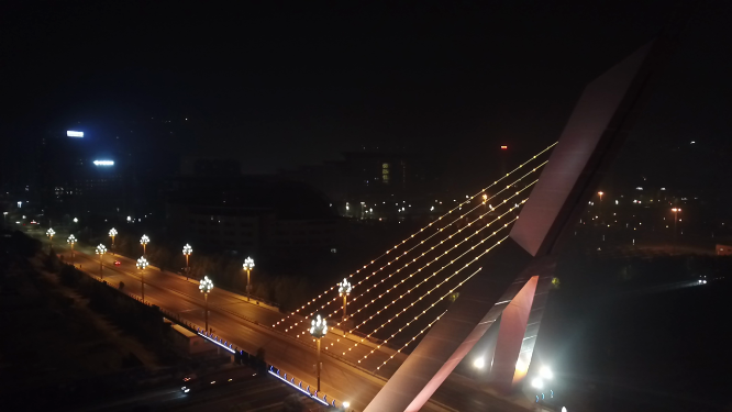 夜拍 蟠龙大桥 霸气夜景