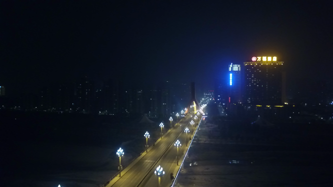 夜拍 蟠龙大桥 霸气夜景