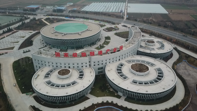 工业产业园区航拍