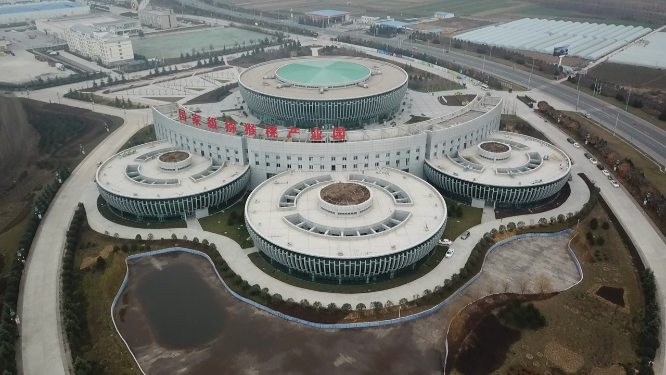 工业产业园区航拍