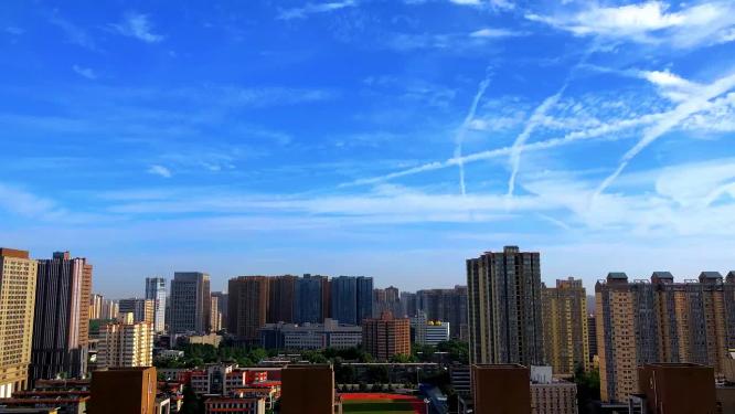 城市天空延时摄影
