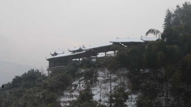 枫香瑶寨航拍空镜