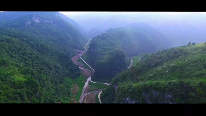 茶山航拍