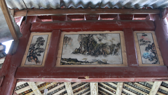 虎形山讨僚皈特色建筑空镜