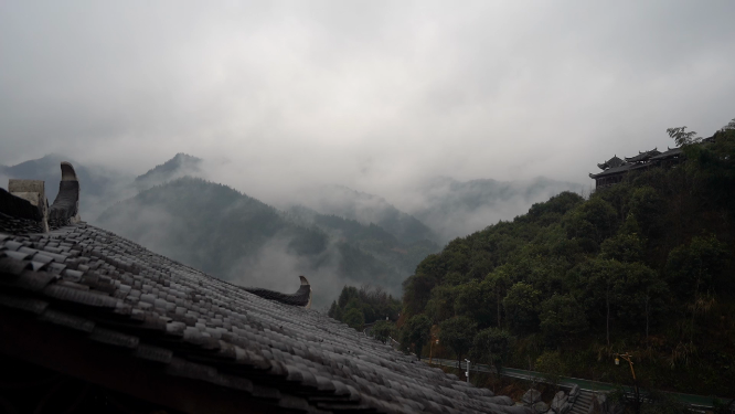 寂静山峦郴州汝城福泉山庄
