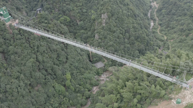 雪峰山高山台航拍素材