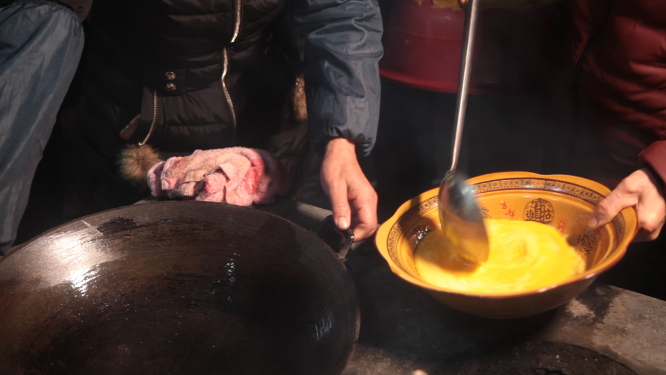 雪峰山旅游雁鹅界传统美食制作