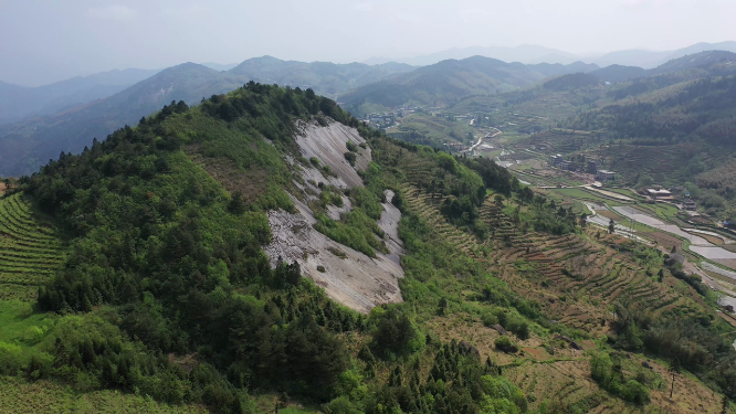 花瑶山川航拍空镜