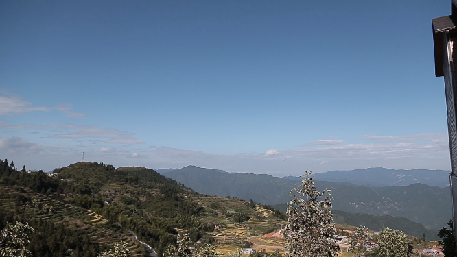 山背航拍