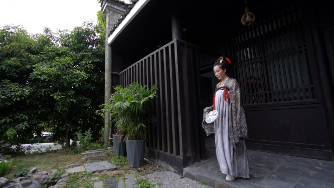 裙幄宴古装人物素材