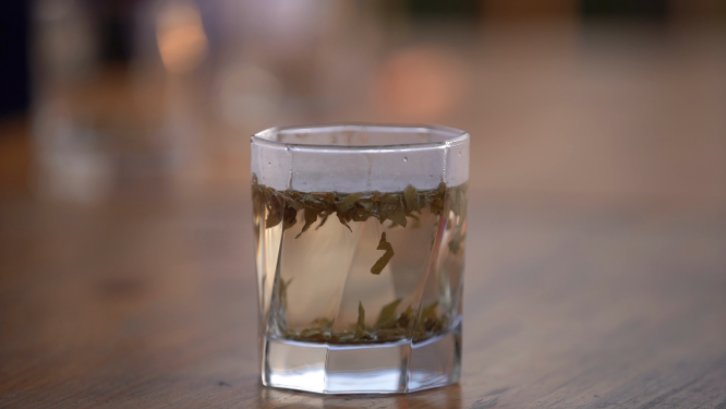 拿走茶水空镜素材