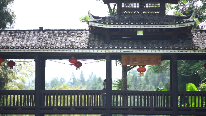 南航阳雀坡建筑特写空镜