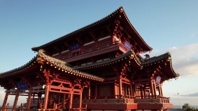 黑龙江抚远市东极阁古建筑