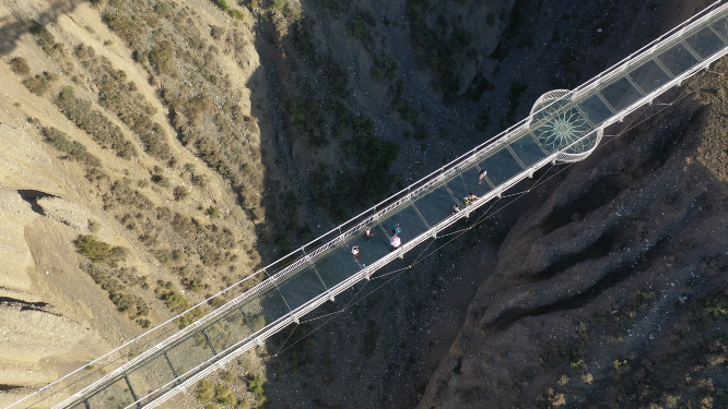 原创 新疆旅行独山子大峡谷自然风光航拍