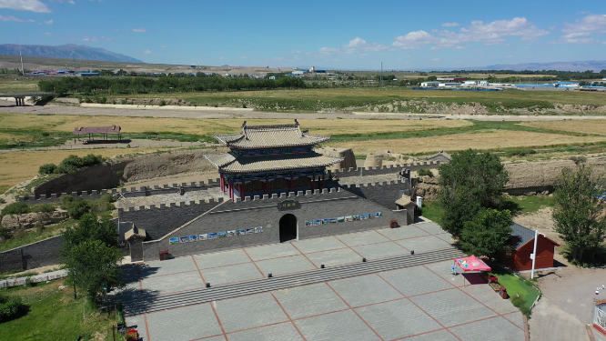 古建筑德胜门
