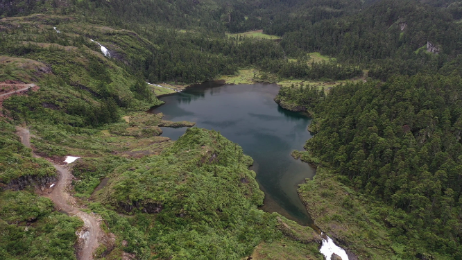 云南迪庆州南极洛山地自然风光
