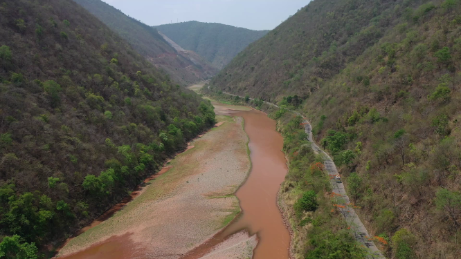 云南元江嘎洒江红河自然风光公路