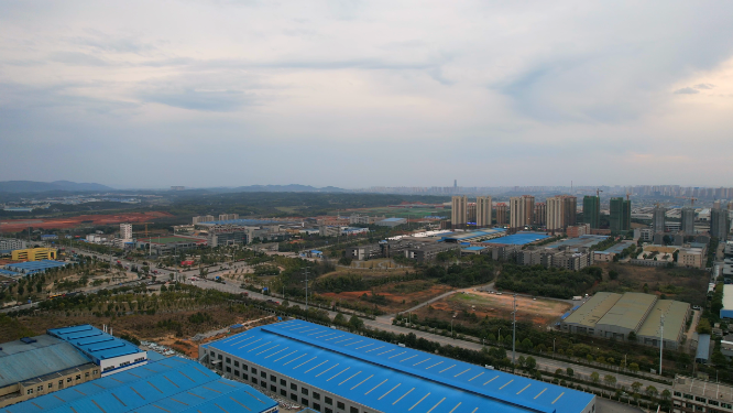 4k宁乡经济开发区航拍yz