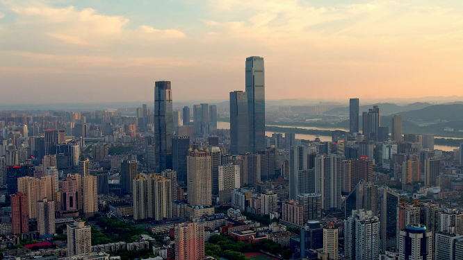 长沙地标-IFS国金中心世茂大厦全景