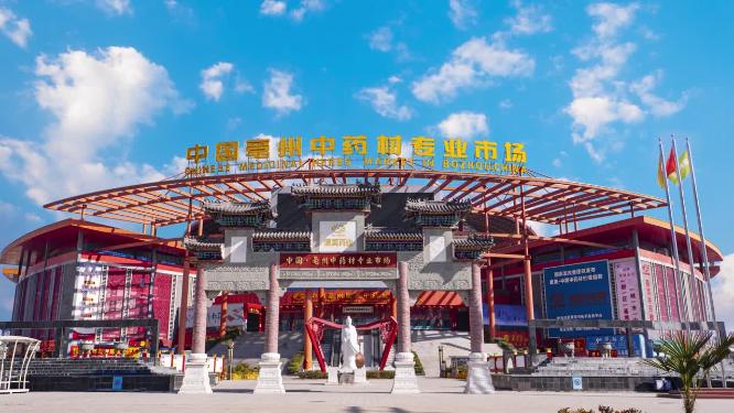 安徽亳州中药材专业市场