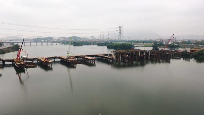 泉州丰州桥梁建设 