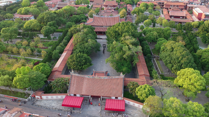 泉州开元寺航拍