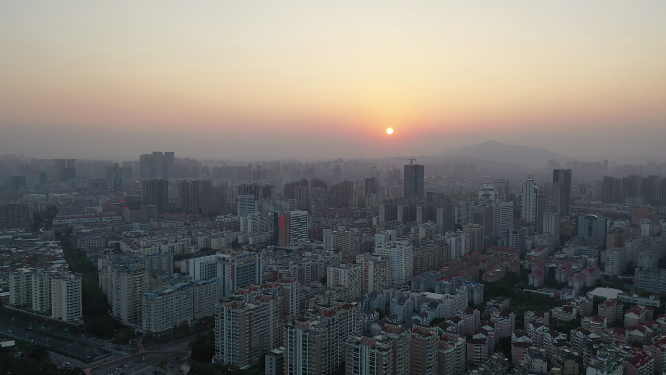 泉州市区风景航拍