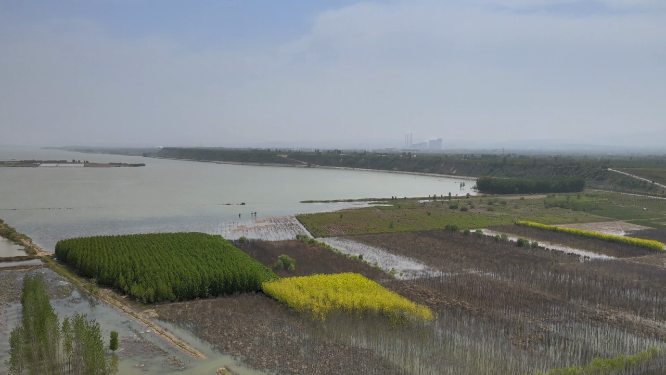 河南乡村风景航拍