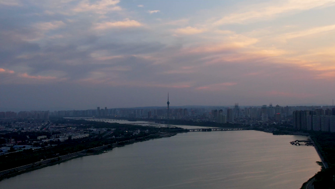 航拍河南洛阳隋唐大运河博物馆全景