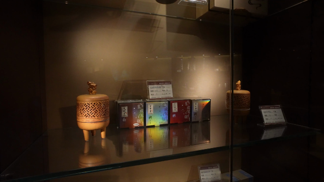 河南洛阳应天门天堂明堂内展品近景