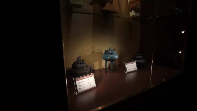 河南洛阳应天门天堂明堂内展品近景