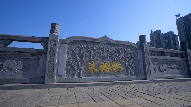 河南洛阳老城区风景拍摄