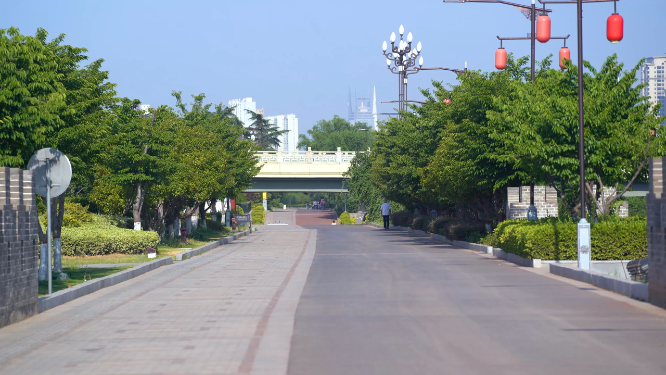 河南洛阳老城区风景拍摄