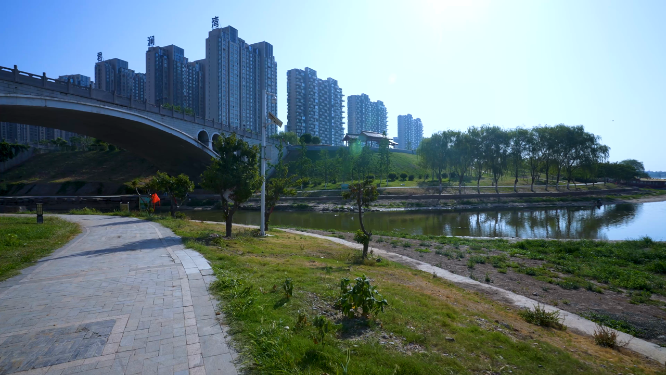 河南洛阳老城区风景拍摄