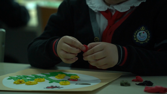 河南三门峡市实验小学文娱活动与展示