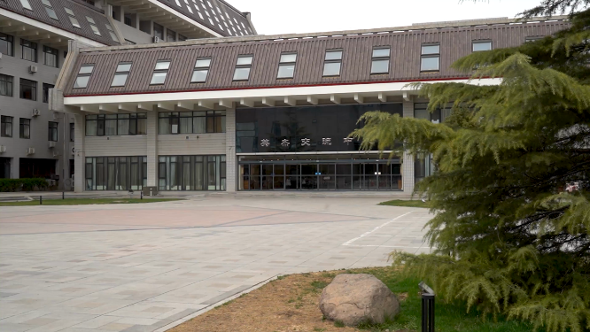 北京大学冬天建筑拍摄