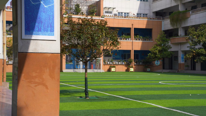 河南三门峡市实验小学场景拍摄