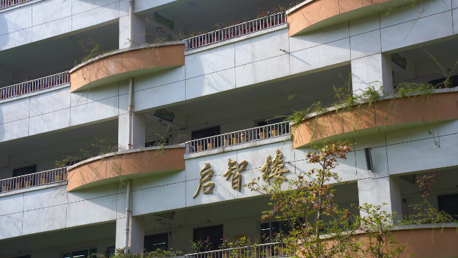 河南三门峡市实验小学场景拍摄