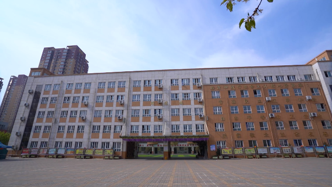 河南三门峡市实验小学场景拍摄