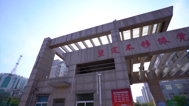 河南三门峡市实验小学场景拍摄