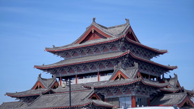 河南开封清明上河园拍摄