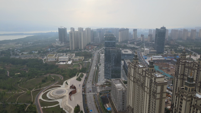 河南城市建筑航拍