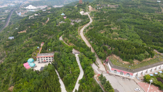 河南三门峡高阳山自然风光拍摄