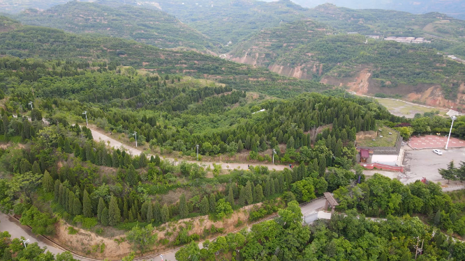 河南三门峡高阳山自然风光拍摄