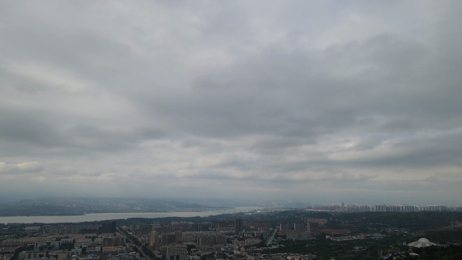 河南三门峡高阳山自然风光景色航拍
