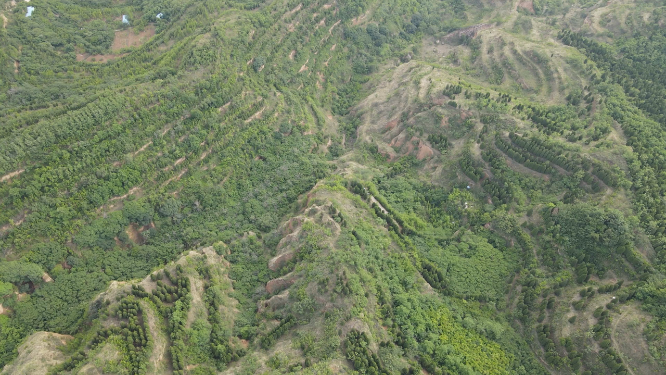 河南三门峡高阳山自然风光拍摄