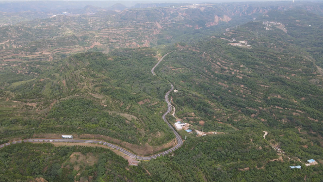 河南三门峡高阳山自然风光拍摄