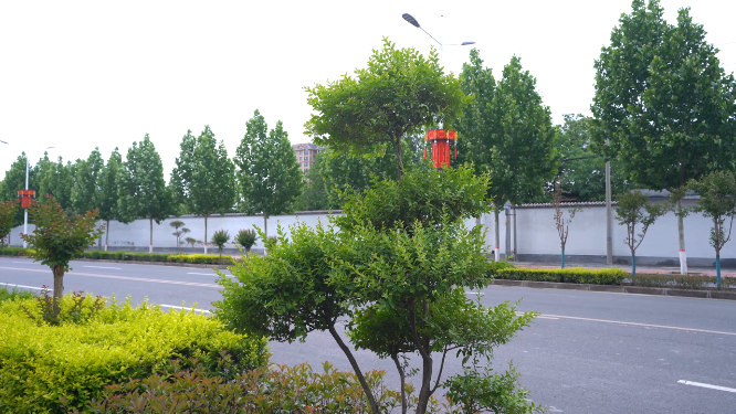 河南三门峡城市风光建设拍摄