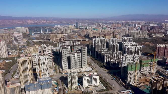 三门峡地标城市高楼建筑